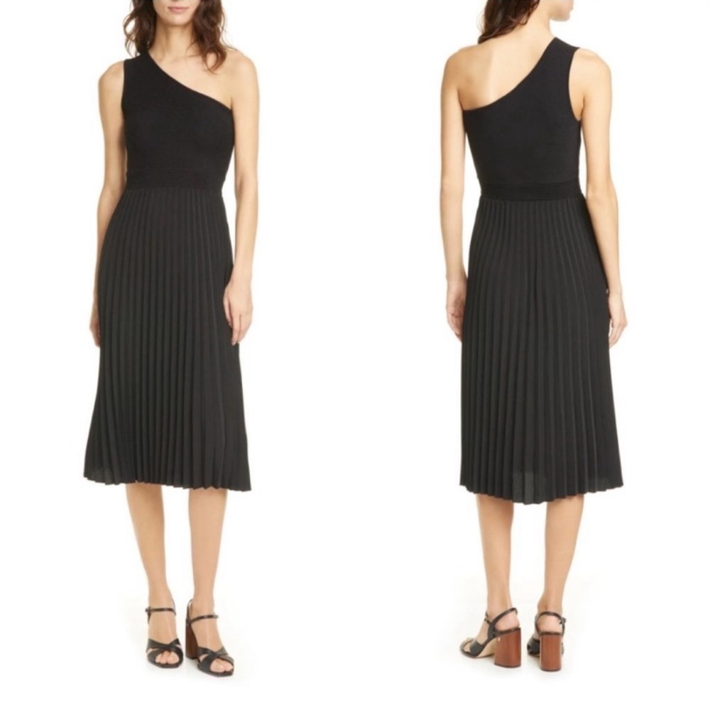 Ted Baker Miriom asymmetrical Knit Midi Dress 3 US 8